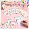 24 Pcs Mini Tea Notebook Floral Tea Mini Notepad Party Favors Teapot Party Small Spiral Pocket Notebooks Floral Teapot Time Not