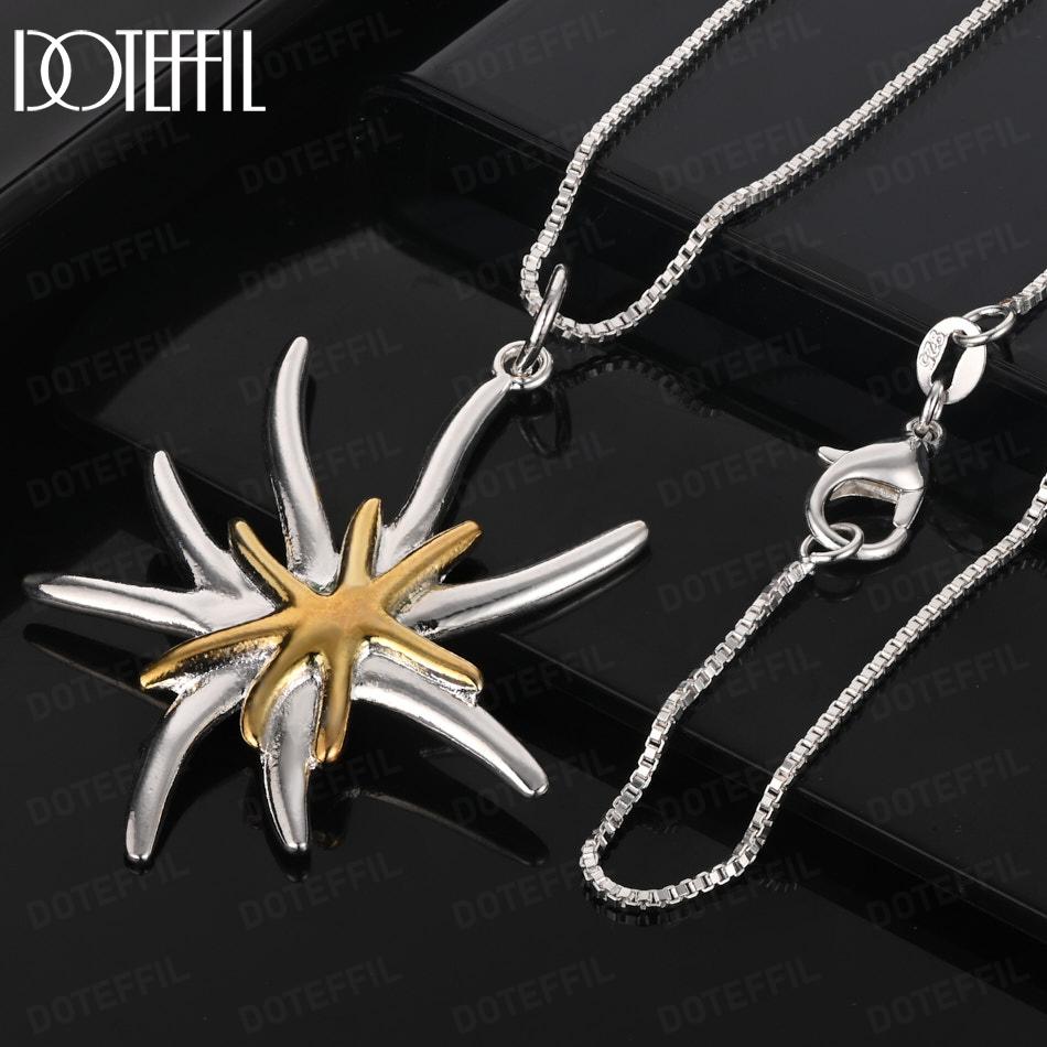 925 Sterling Silver Fashion Jewelry Wedding Pendant Necklace