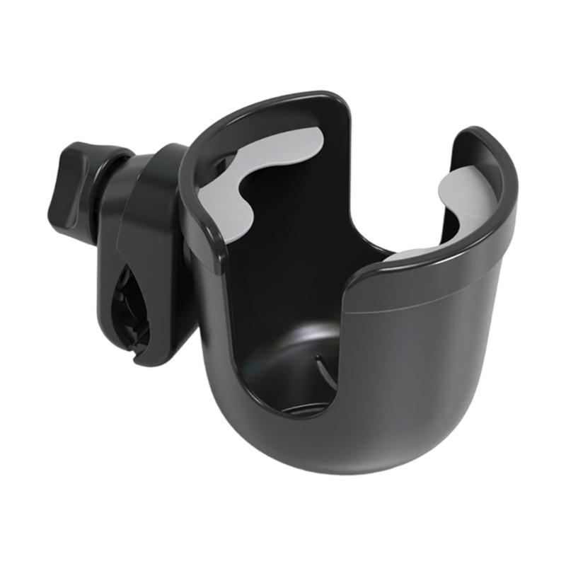 ABS Strollers Cup Holder Storage Organiser Nonslip Rubber Grip Flexible Silicone Insert for Secure