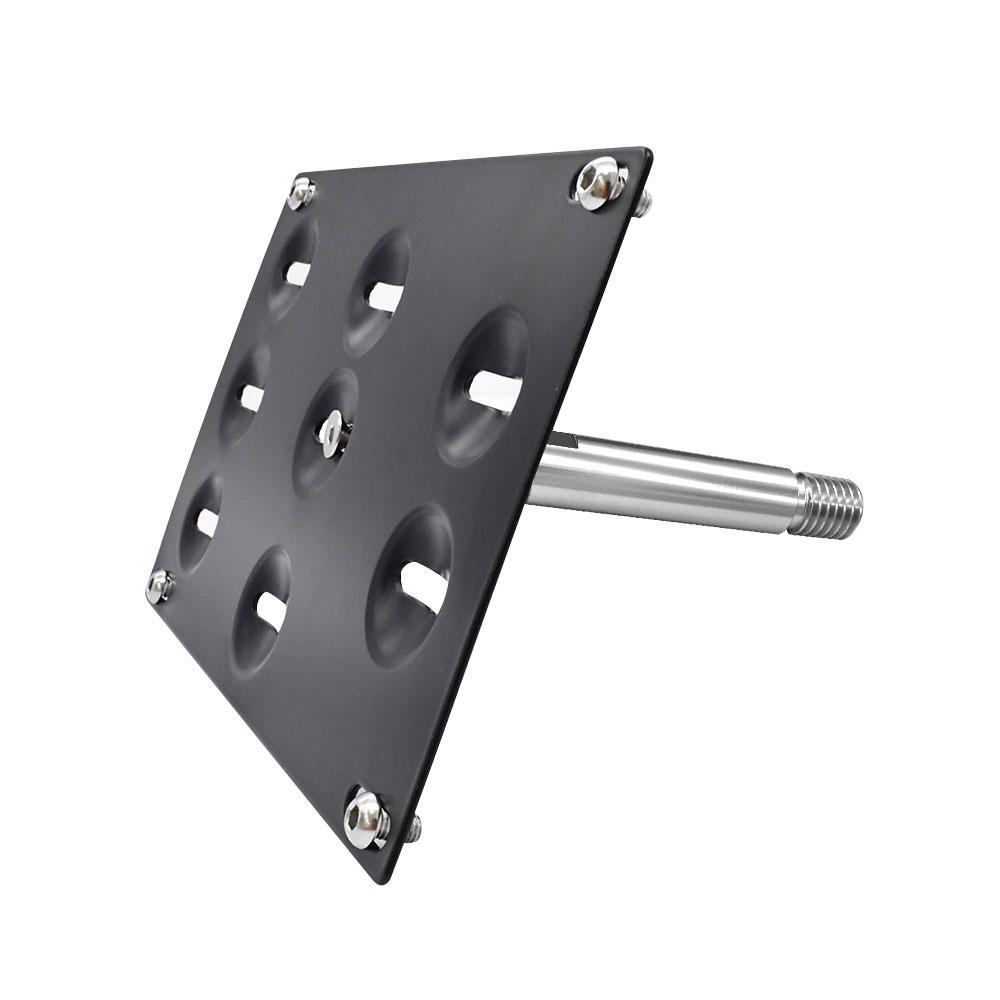 for Mercedes Benz W204 W205 W212 W213 W221 X204 X253 W166 R231 SL Car Front Bumper Tow Hook License Plate Mount Bracket No Drill