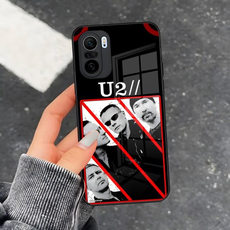 U2 Band Rock Phone Case For Xiaomi 13 12 X Redmi Note 10 11 S Lite T Pro POCO M4 X3 F3 Glass