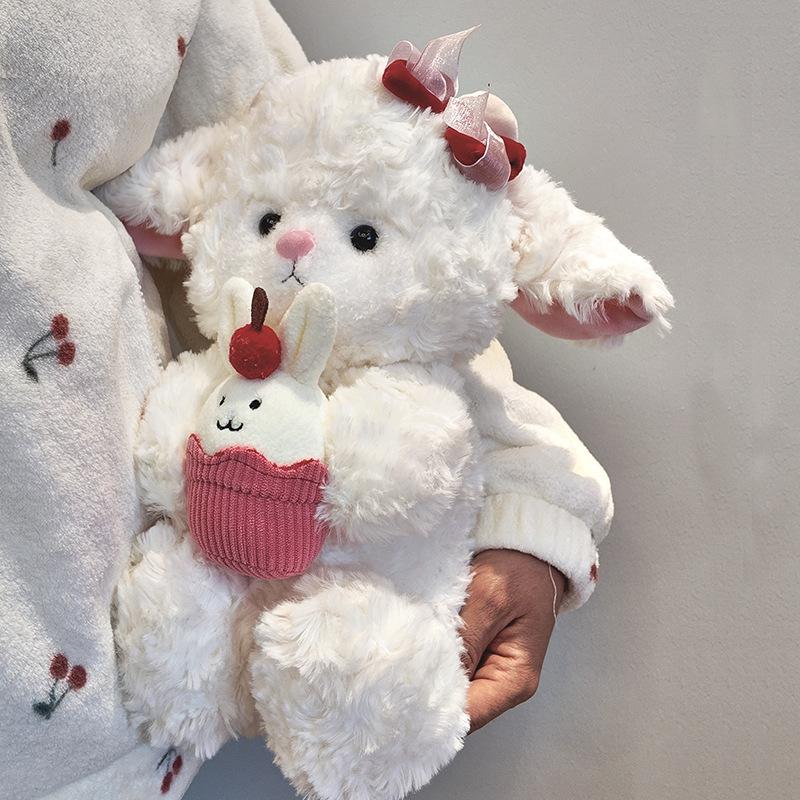 New Style Sheep Woe Woe Plush Toy Little Sheep Doll Cute Woe Woe Doll Cute Woe Doll Cute Valentine's Day Gift