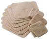 Hotel Handkerchiefs 10-Piece Set, Made In Japan, Senshu Towel, Beige, Approx. 20x20cm
