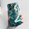 For Tecno Spark 10 Pro Case 2023 Fashion Marble Silicone Black Soft Covers For Tecno Spark 10C Spark10 Pro KI7 KI5q KI5k Bumper
