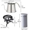 KOGU Coffee Kogu Gift Filterless and Mug in Compatible with IH and Direct Water Gift Perfect Gift for and Shimomura Kihan 3-Piece Set Pot, Dripper,