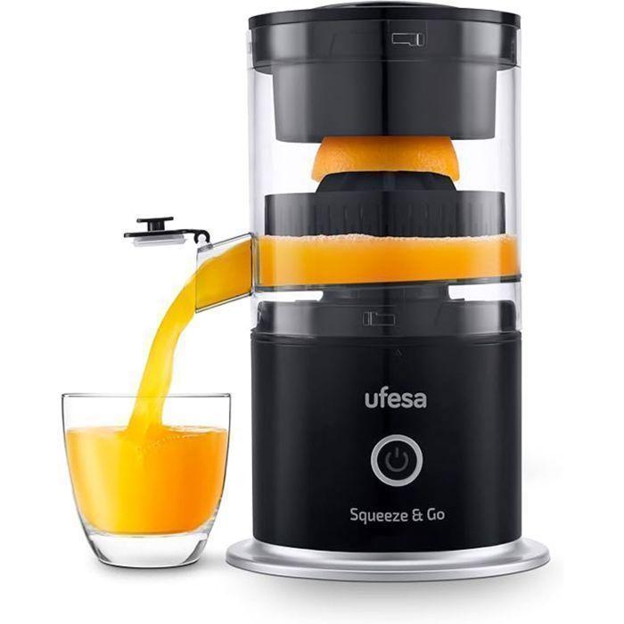 Spremiagrumi - ufesa - spremi & vai - 45w - 220ml - nero nero