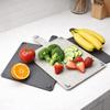 4 Pieces Non-slip Chopping Board Set with Storage Rack Slicing Board  Complementary Foods