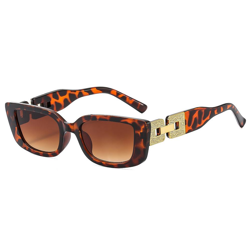 Erkekler İçin Retro Dikdörtgen Küçük Çerçeveli Güneş Gözlüğü, Kadınlar İçin Üst Düzey Kedi Gözü Güneş Gözlüğü