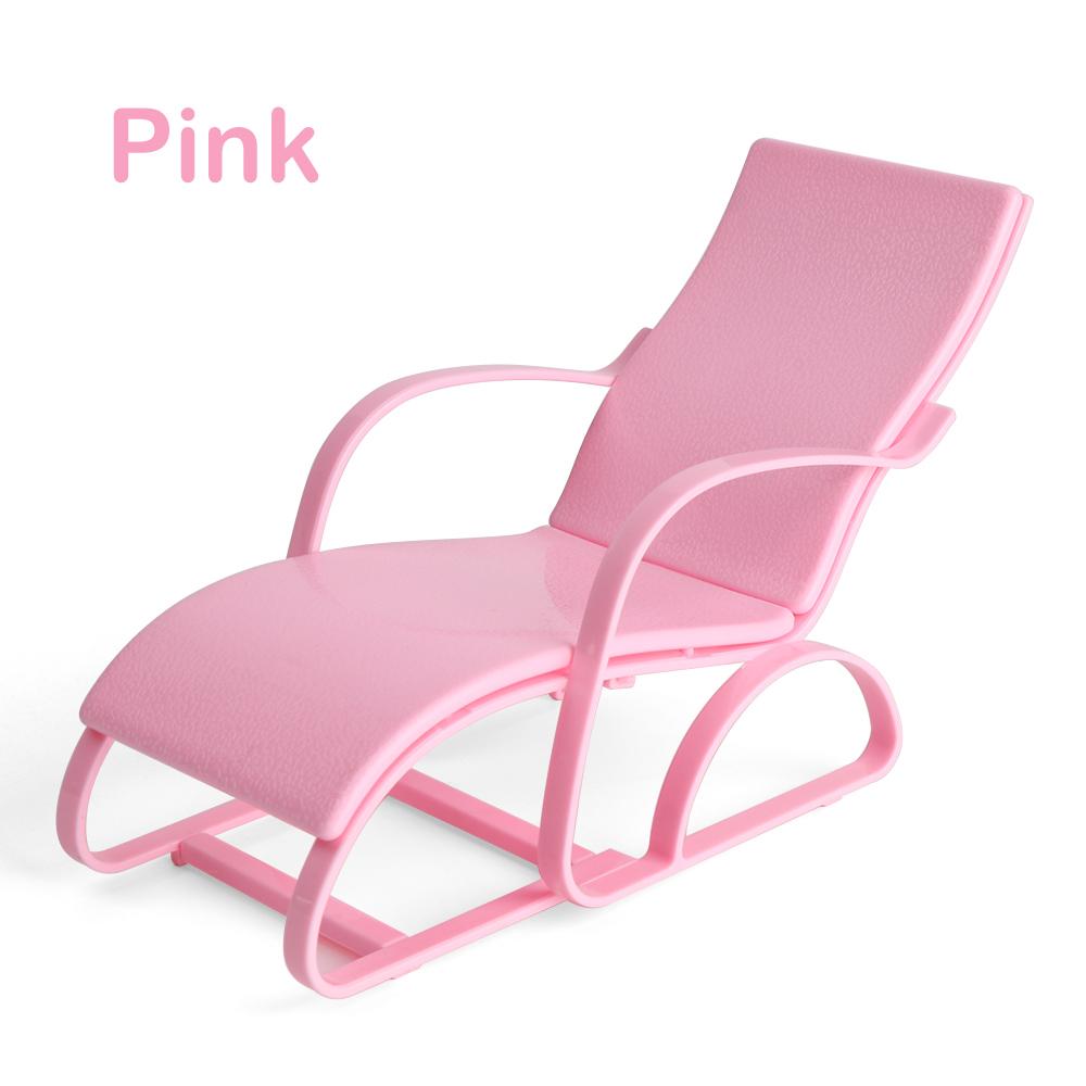 Mini Poupée Chaise de Plage Chaise Longue Pliante 1:6 Échelle Maison de Jeu Banc de Jardin Meubles de Maison de Poupée Accessoires Jouets Cadeaux