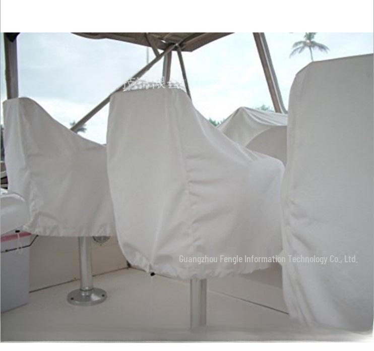 Waterproof 210D Boat Seat Cover for Outdoor Yacht Captain & Rear Seats