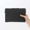 MUJI OHH68A4A Flexible Combination Storage 22 X X 15 Cm Case, Rectangular, Slim, Large, Black, Approx. 2.7