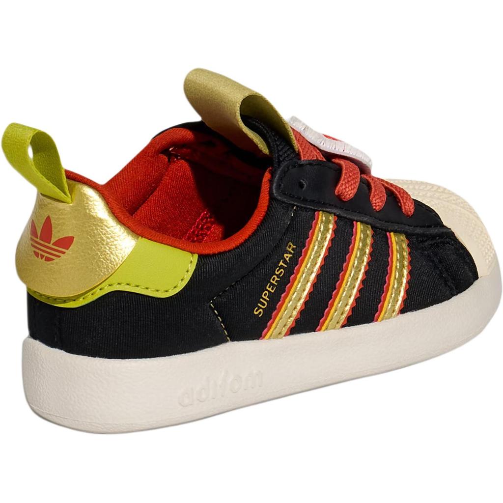 adidas Originals Adifom Superstar 360 Fabric New Year Edition Classic Comfortable Low Top Walker Shoes Baby Sneaker Black KH5699