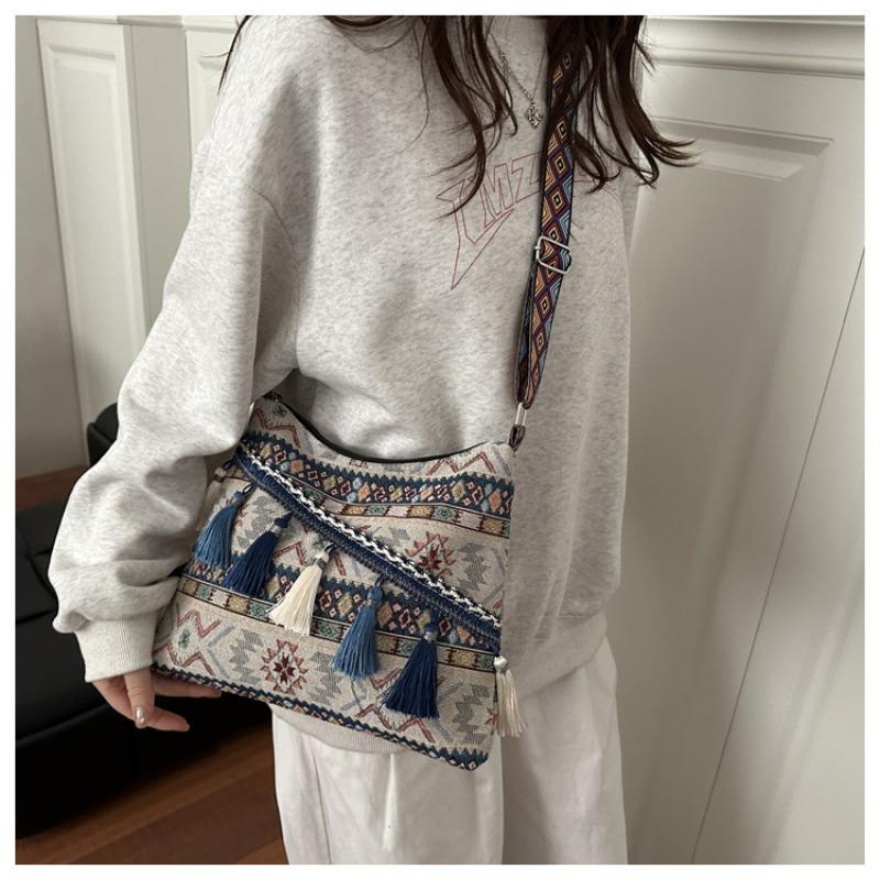Summer National Style New Chinese Bag National Style Retro Shoulder Messenger Bag Female Messenger Bag Female Summer