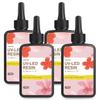 YOBTOP Resin Large Highly Fast 85D Low Refill for UV Handmade Jewelry Versatile Liquid, 400g, Capacity, Transparent, Curing, Non-Toxic, VOC-Free,