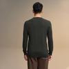 HLA Men's Pure Wool Long Sleeve Knit Sweater