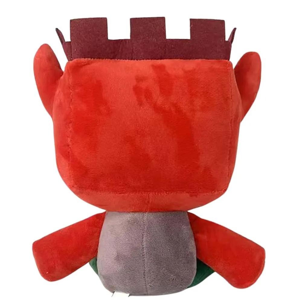Verlassene Jx1dx1 Roter König Plüschtier Niedliche Anime-Peripherie Spielzeug Weiches Kuscheltier Plüschtier Geburtstag Weihnachtsgeschenk für Kinder