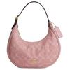 Denim With Smooth Leather Shoulder Bag Women's Pink CEN04-IMNH1
