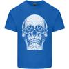 Old Unisex Skull With Glasses Gothic Biker Unisexs Light Cotton TShirt