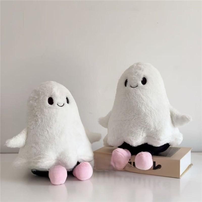 Creepy Plush Ghost Doll Pp Cotton Filling Halloween Party Decor Children Gifts