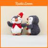 Keychain Penguin Plush Toy With Pp Cotton Filling For Bag Keychain Decoration