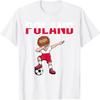 Dabbing Garçon Football Fans de Football Pologne Maillot T-shirt Football Polonais