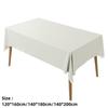 Minimalist Style Leather Tablecloth Waterproof Heat-resistant Coffee Table Cloth Easy To Clean Scratch Resistant Table Mat