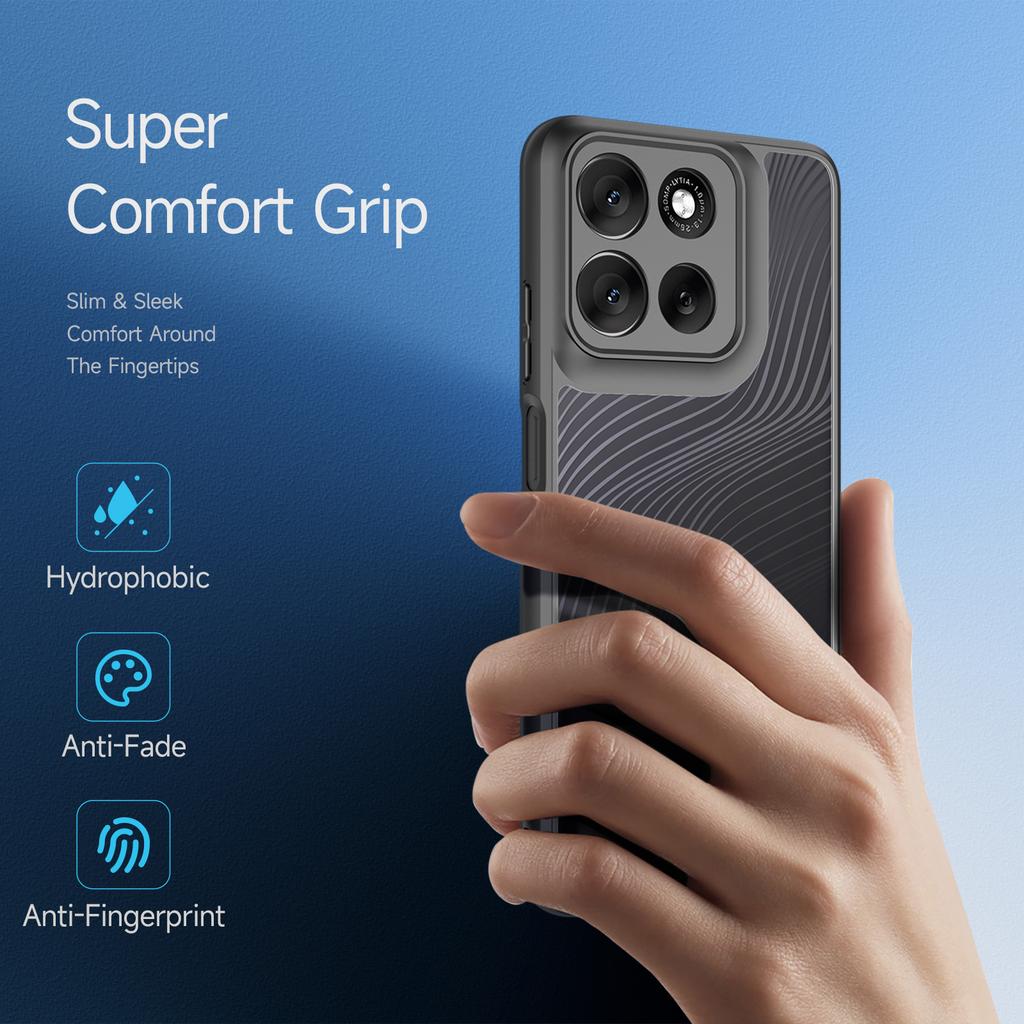 For Motorola Moto G56 5G Case DUX DUCIS Aimo Series TPU+PC Matte Drop-proof Phone Cover (REACH Certification)