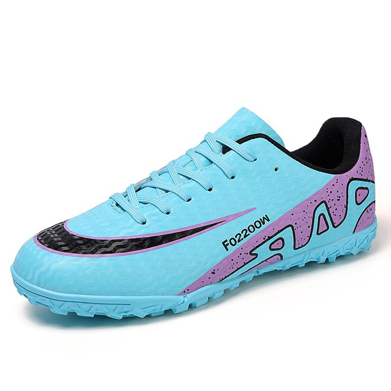 Nové Pánské Fotbalové Kopačky Ultralehké Protiskluzové Fg Sport Vnitřní Tráva Dospělí Kopačky Fotbalové Boty Umělý Trávník Futsal Pohodlné