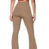 2023 Women's High Waist Flared Yoga Pants - Casual Knit Sportswear