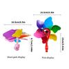 Energy Saving Windmill Bike Light Bike Handlebar Pinwheel Decoration Fun Bike Accessories for Low Light Cycling