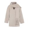G·TENNA BN-B88906 Women's Mid-Length Cashmere Blend Coat