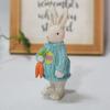 Osterhase Figur Harz Gewebte Kaninchen Skulptur Schlafsaal Party Dekoration
