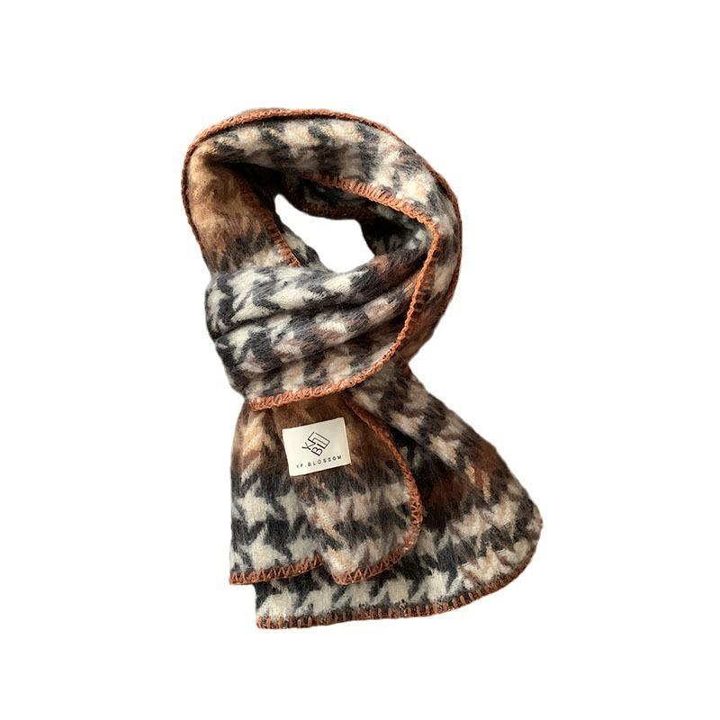Scarf women's autumn and winter new warm and versatile high-end shawl dual-purpose atmosphere Christmas gift