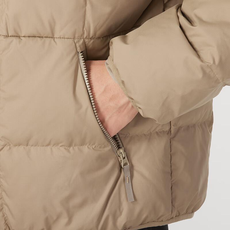 Puma Outdoor Windproof Warm Casual Fashion Long Sleeve Down Jacket Men Jackets Brown 629268-67