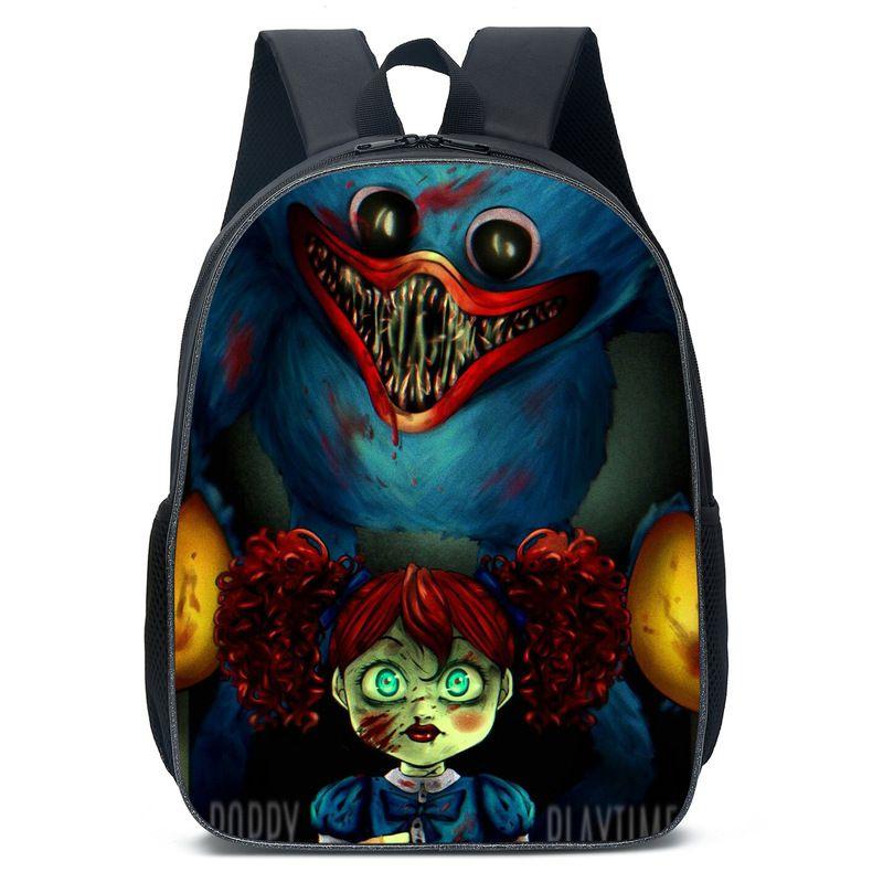 Rucsac Școlar Drăguț Poppy Playtime Pentru Băieți Și Fete Cu Capacitate Mare