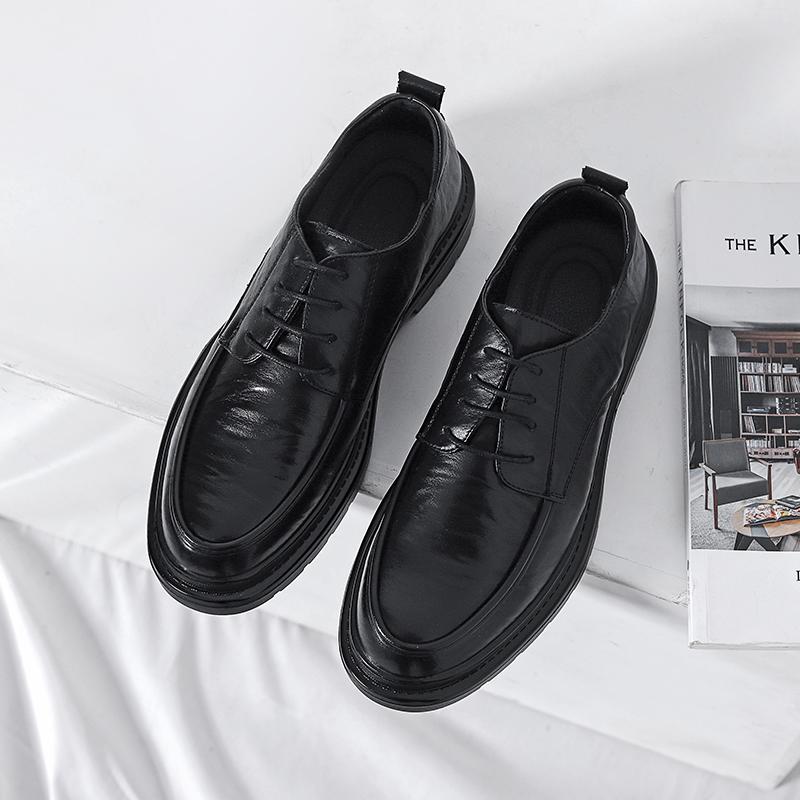 Mens Dress Shoes Men's  Leather  Skin Shoes for Men Elegant Casual Business Luxury Social Male Shoe