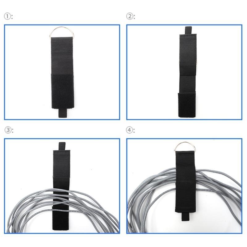Pack Of 8 Adjustable Cable Ties for Tools Hoses and Ropes Hanging Storage Straps