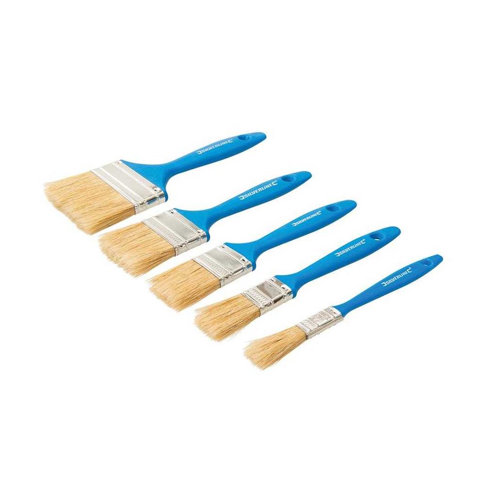Silverline Paint Brush Set (Pack of 5)