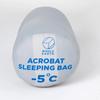 Whole Earth Sleeping Bag Mummy Type Acrobatic Sleeping Bag 5 WE2LDE07 GRY Camping Winter -5℃ (Gray/FF)