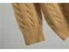 Women's Versatile Autumn/Winter Half-Zip Knit Top and Wide-Leg Pants Set
