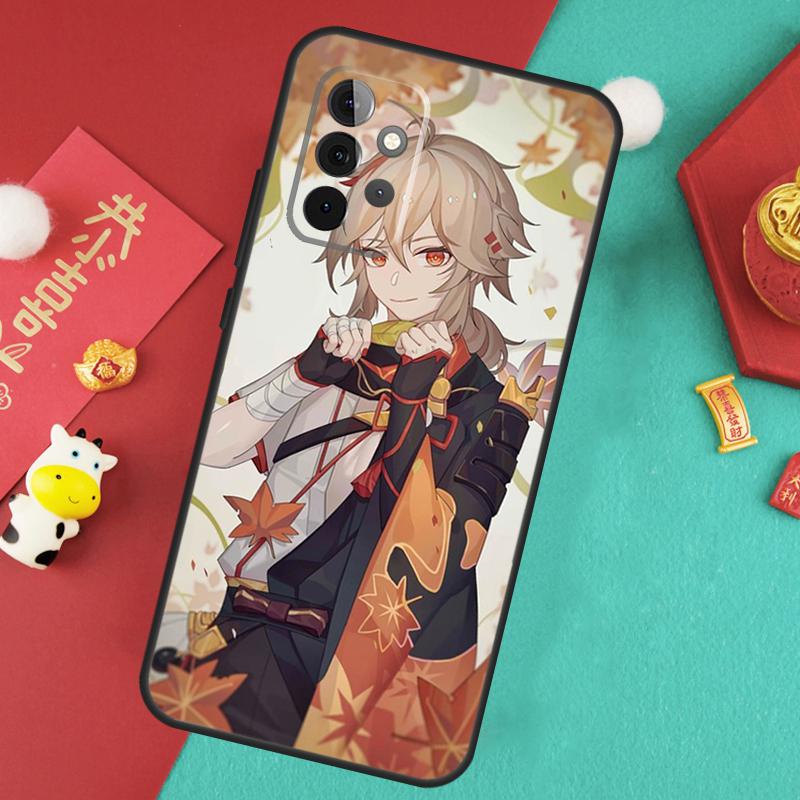Genshin Impact Kaedehara Kazuha Case For Samsung Galaxy A17 A55 A35 A15 A32 A52 A13 A33 A53 A14 A34 A54 A06 A16 A26 A36 A56
