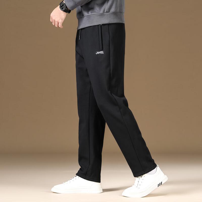 JEEP Men's Elastic Straight Leg Casual Sweatpants