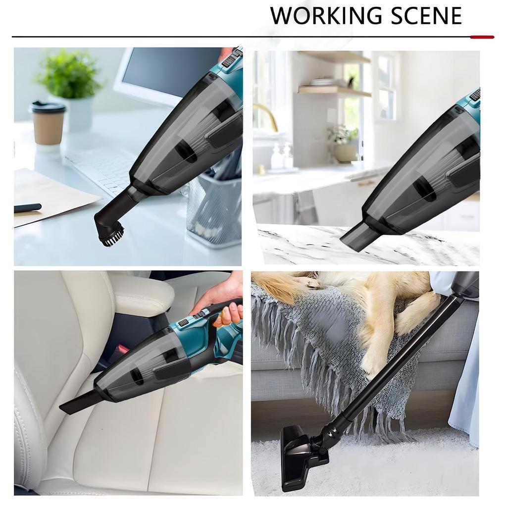 Portable Handheld Cordless Car Vacuum Cleaner with Strong Suction