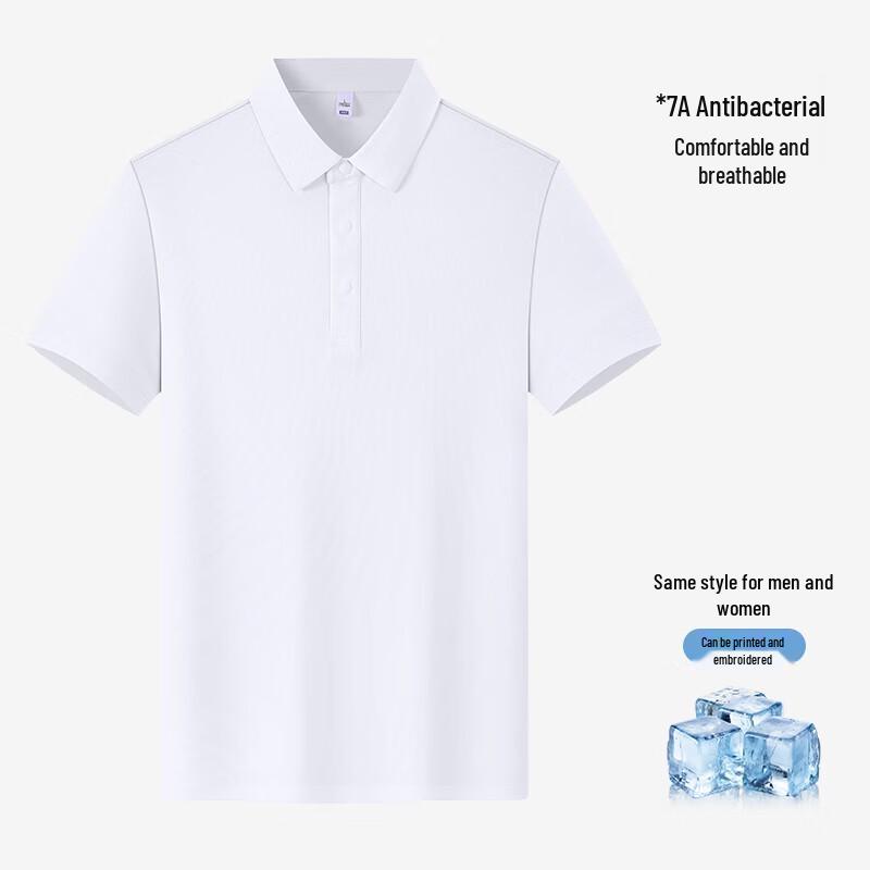 Unisex Breathable Short Sleeve Polo Work Shirt