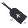Suitcase Tag Travel Bag Labels Leather Instrument Baggage Luggage Tags Bag Luggage Tags for Travel Bag Suitcase