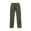 Men's Multi-Pocket Cargo Drawstring Hiking Pants, Loose Fit Casual Athletic Trousers
