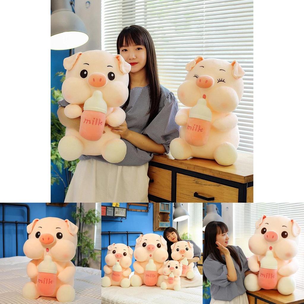 Adorable Cartoon Piggy Stuffed Pillow Cushion For Comfort And Cuddly Support