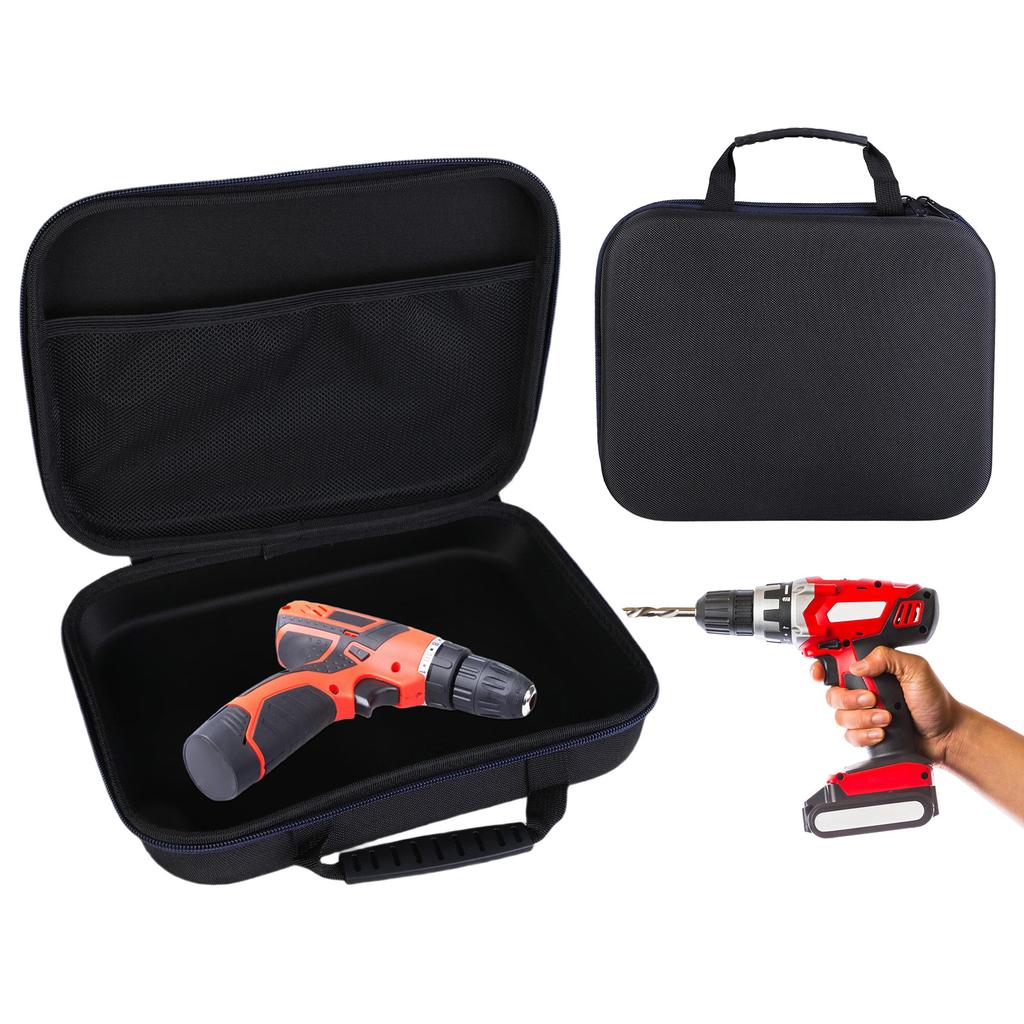 Hard Shell Tool Case for Store Electric Drill Tool Waterproof Tool Bag Shockproof Tool Box Electric Drill Carry Case