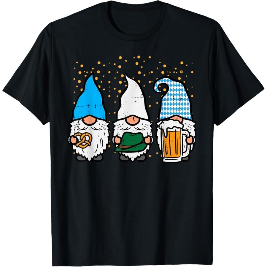 Bavarian Gnomes Octoberfest German Oktoberfest Men Women T-Shirt S