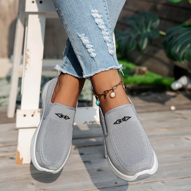 Scarpe da Donna, Traspiranti, in Maglia, Leggere, Comode, Scarpe da Passeggio, Casual, Scarpe da Esterno